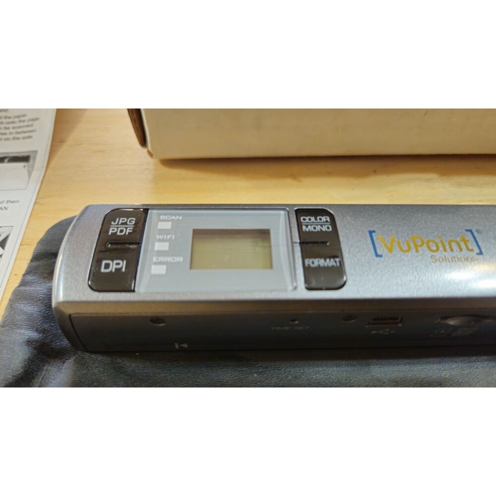 VuPoint Magic Wand II Portable Scanner PDSWF-ST44PU-VP-HSN WIFI Wireless 900 DPI - Picture 7 of 11